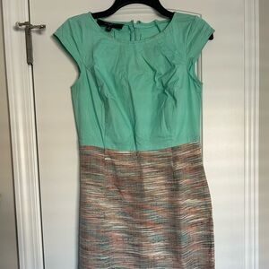 Teal Women’s Nine West Size 2 Knee Length Dress